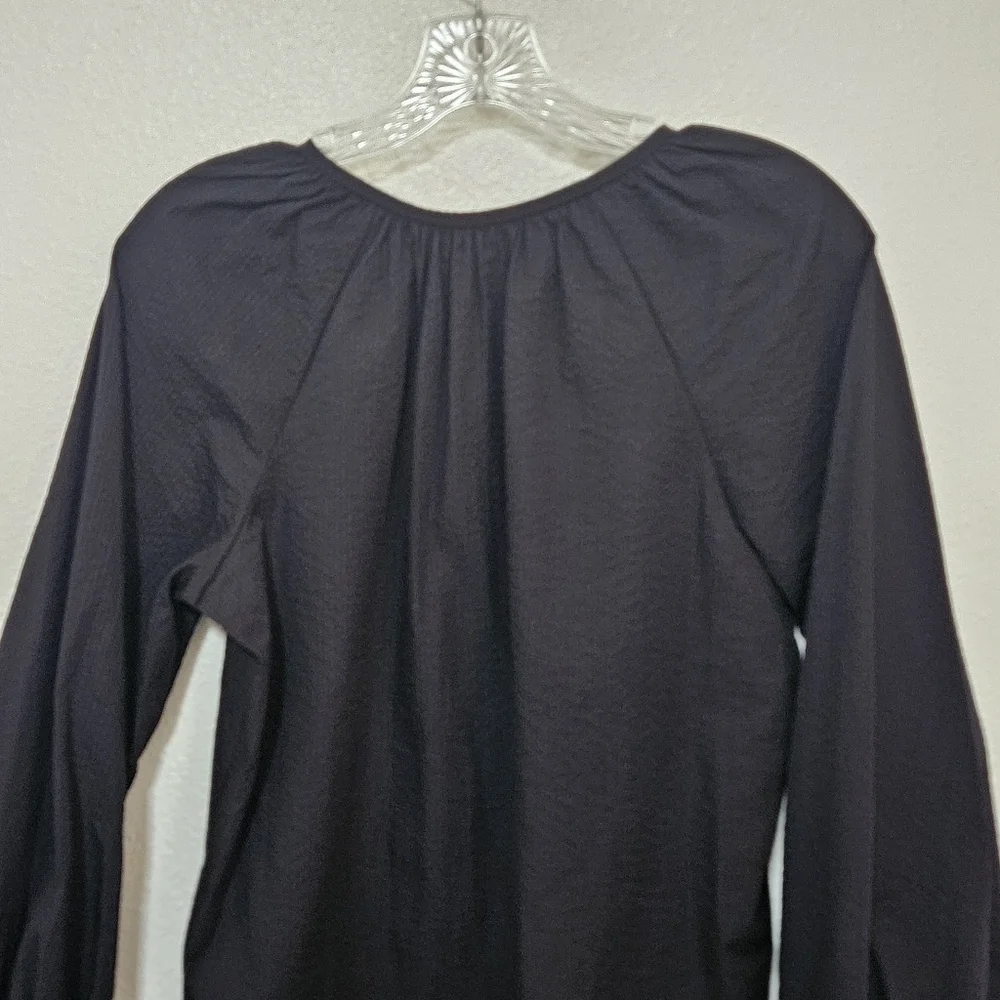 Kate Spade New York size small balloon sleeve top